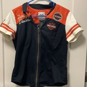 Harley Davison Shirt Jacket